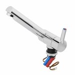 Grifo mezclador Trend A 12V diametro 27 mm cano recto cromado