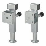 Pata de apoyo 60x60 mm inclinable SF60 D85 SW19 360-595 mm 1350 kg