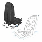 Almohadilla termica de masaje 12 V 2 en 1