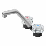 Grifo mezclador De Luxe diametro 20 mm negro cromo  pomo grande