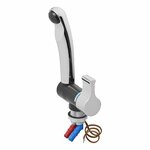 Grifo mezclador Mono-Mix Style 2005 12V diametro 27 mm cromo negro