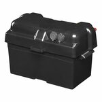 Caja de bateria 35x18x20cm 2x USB - 1x toma 12V - Voltimetro