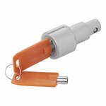 Cerradura con llave para abrazadera de rueda Nemesis Ultra (360178)
