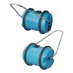 Deposito de agua limpia Aquaroll 40L azul