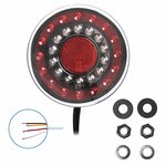 Luz trasera 12 24V 4 funciones 125mm LED