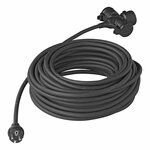 Toma Schuko de 3 vias 25M 3x 2 5 mm²