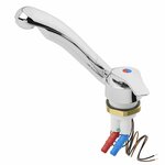 Grifo mezclador Keramik Samba diametro 39 mm cromo