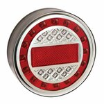 Luz trasera 12 24V 4 funciones 125mm LED
