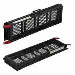 Rampa de acero plegable  203x28cm  340kg por pieza