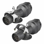 Enchufe adaptador de 24 V 15 a 12 V 13 pines ISO12098 > ISO11446