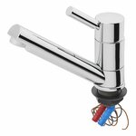 Grifo mezclador Keramik Trend E diametro 33 mm cromo