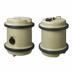 Deposito de agua limpia Aquaroll 40L beige