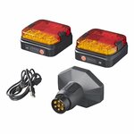 Kit de iluminacion para remolque LED con imanes inalambrico (Bluetooth) 7 polos
