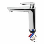 Grifo mezclador Vector S Kitchen diametro 33 mm cromado en caja