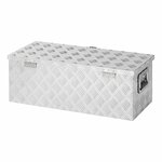 Caja de herramientas de aluminio para remolque 760 x 320 x H270 mm