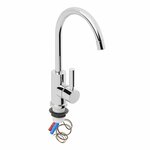 Grifo mezclador Keramik Trend S R75 12V diametro 33 mm cromo