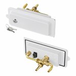 Conexion de ducha exterior con flexo y cabezal de ducha Charisma