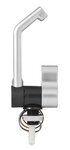 Grifo de agua fria Estilo 2000 12V diametro 20 mm niquel mate negro