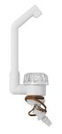 Grifo de agua fria De Luxe 12V diametro 20 mm boton grande blanco