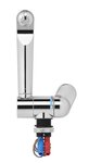 Grifo mezclador Estilo 3000 12V diametro 27 mm cano curvo