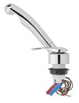 Grifo mezclador Keramik Samba diametro 33 mm cromo