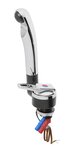 Grifo mezclador Keramik Deluxe diametro 27 mm cromo negro