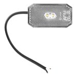 Lampara de galibo 12 24V blanca 80 x 44 mm LED