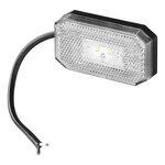 Lampara de galibo 12 24V blanca 80 x 44 mm LED