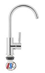 Grifo mezclador Keramik Trend S R75 12V diametro 33 mm cromo en caja