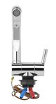 Grifo mezclador Trend A cano Style 3000 12V diametro 33 mm cromado