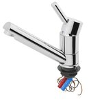 Grifo mezclador Keramik Trend E diametro 33 mm cromo