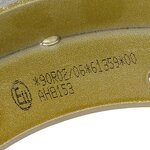 Juego de zapatas de freno 200 x 50 mm apto para GSM