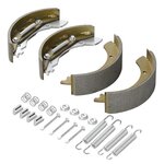 Juego de zapatas de freno 200 x 50 mm apto para GSM