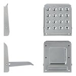 Escalon plegable para remolque 195 x 175 mm