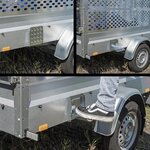 Escalon plegable para remolque 195 x 175 mm