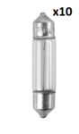 Lampara de coche 12V 3W SV8.5 11x43 x10 pieza