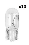 Lampara de coche 12V 3W T10 W2.1x9.5d x10 pieza