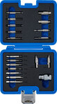 Juego de extractores de tornillos para hexagono interior 1,5 - 10 mm / perfil T (para Torx) T10 - T55 19 piezas