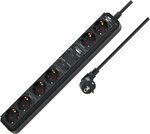 Connect Regleta WiFi 1,5m H05VV-F3G1,5 negro