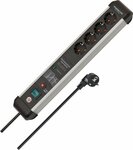 Regleta contra subidas de tension 60.000A 4-tomas 3m H05VV-F 3G1,5