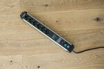 Regleta contra subidas de tension 60.000A 6-tomas 5m H05VV-F 3G1,5