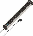 Regleta con interruptor 10-tomas 3m H05VV-F 3G1,5