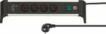 Regleta de enchufes con funcion de carga USB Power Delivery 4 vias 1,8m H05VV-F 3G1,5