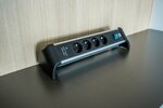 Regleta de enchufes con funcion de carga USB Power Delivery 4 vias 1,8m H05VV-F 3G1,5