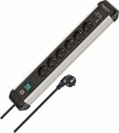 Regleta de enchufes de 6 vias con USB C PD 30W y USB A 18W 3m H05VV-F3G1.5