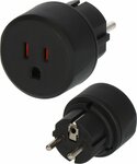 Adaptadores de viaje EE.UU.,Japon Conector de tierra