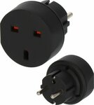 Adaptador de viaje GB Conector de tierra