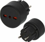 Adaptador de viaje Italia Conector de tierra