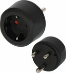 Adaptador de viaje Conector de tierra Sudafrica, India