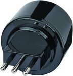 Adaptador de viaje Conector de tierra Italia